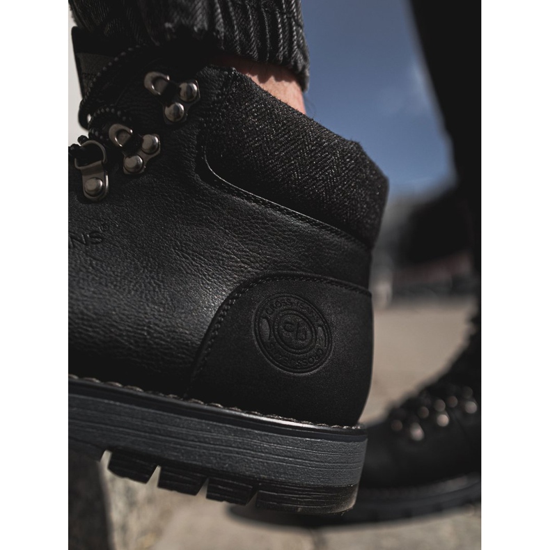 Pánské džíny Trappers Cross Jeans EE1R4081C černý 1