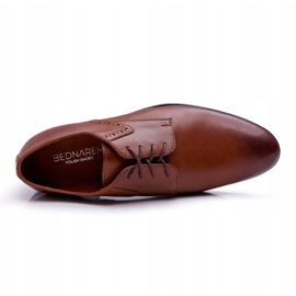 Bednarek Polish Shoes Pánské brogues elegantní kožené Bednarek Westero hnědý 1