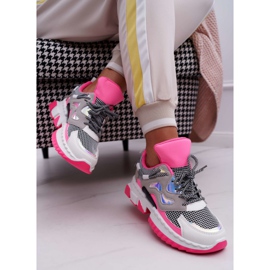 SEA Sportovní dámské boty Barevné vložky do fuchsie růžový vícebarevný 1