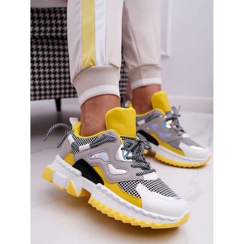 SEA Sportovní dámské boty barevné žluté vložky vícebarevný 1 SEA Sportovní dámské boty barevné žluté vložky vícebarevný 1