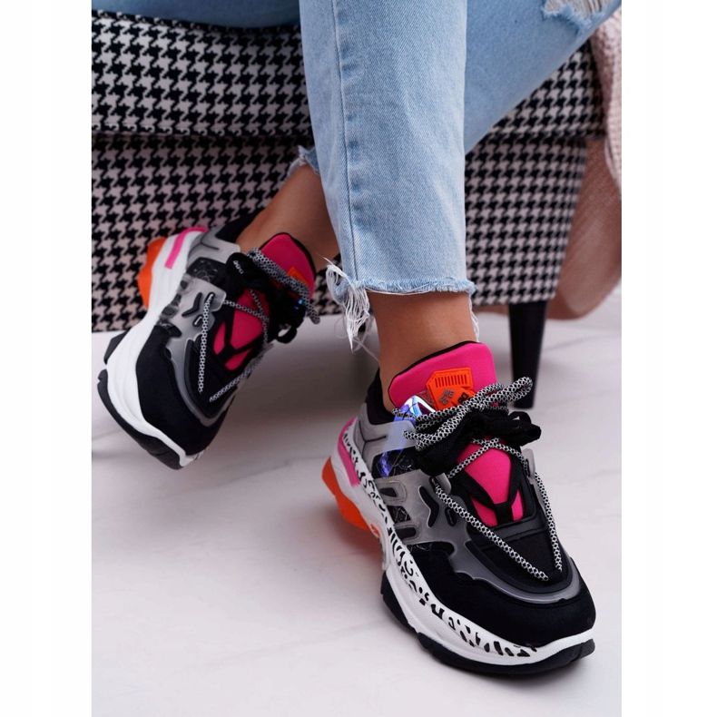 PS1 Dámské sportovní boty Black Focus černá 2