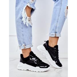 BUGO Dámské sportovní boty lakované černou Wenson černá 1