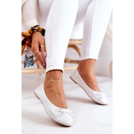 EVE Klasická dámská balerína s profilovanou vložkou Silver Fimme šedá 1