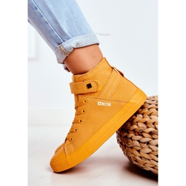Dámské tenisky Big Star Yellow FF274581 žluť 1