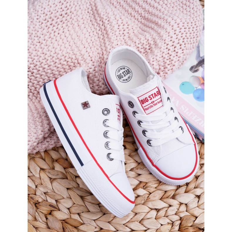 Dětské tenisky Big Star White FF374200 bílý 2