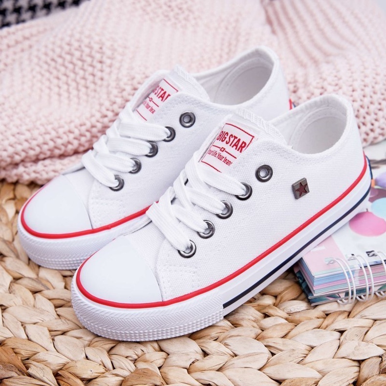 Dětské tenisky Big Star White FF374200 bílý 1