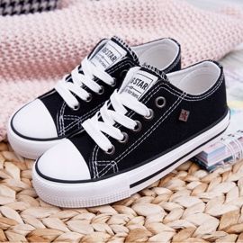 Dětské boty Tenisky Big Star černé FF374206 černý 2