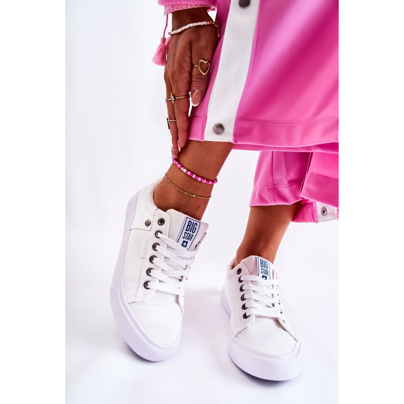 Dámské tenisky Big Star White AA274511 bílý 1