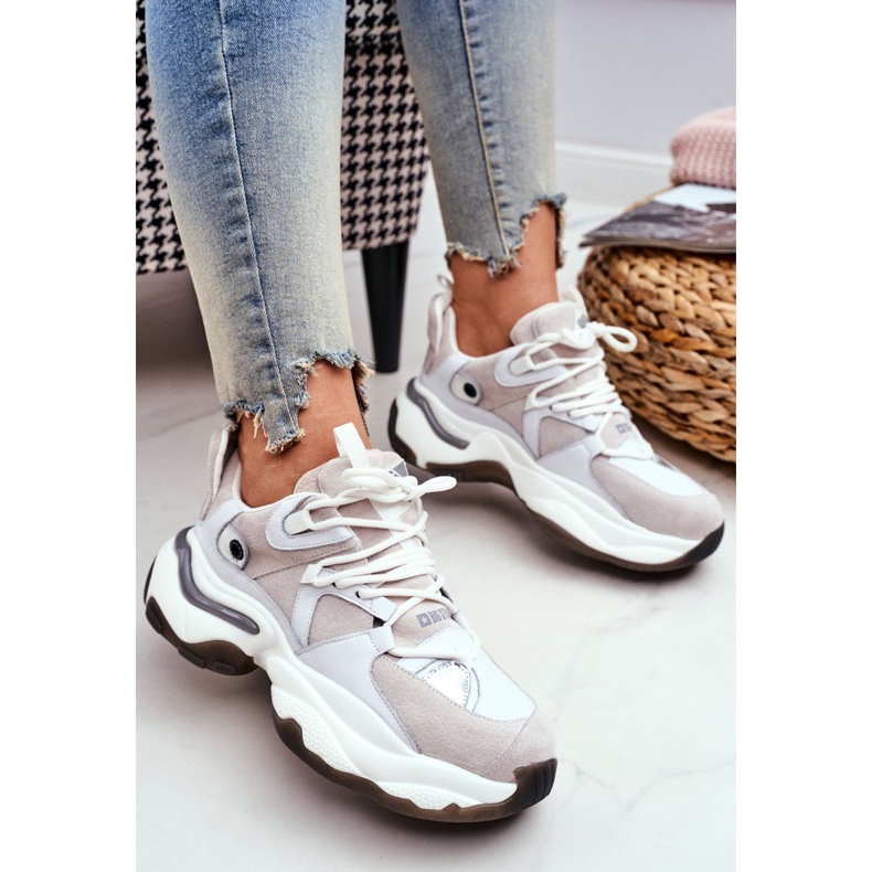 Dámské sportovní boty Big Star od Daniel Lopez White FF274A576 bílý 1