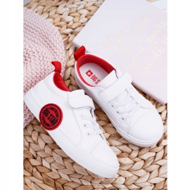 Big Star Dětské tenisky Dětská velká hvězda se suchým zipem bílá FF374088 ['bílý'] bílý 2