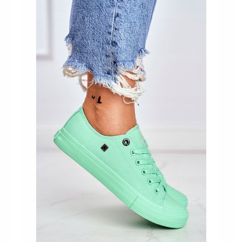 Dámské tenisky Big Star Green AA274030 zelený 2