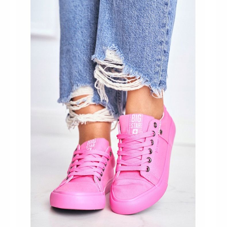 Dámské tenisky Big Star Pink AA274509 růžový 2