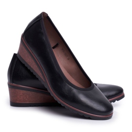 Vinceza Dámské brogues na klíncích Black Belli černý 1