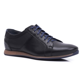 Pánská obuv Brogues, ležérní, kůže Nikopol, černá 1730 černý 1