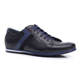 Pánská obuv Brogues, ležérní, kůže Nikopol, černá 1721 černý 1