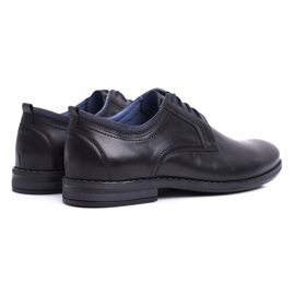 Pánské boty Brogues, ležérní, kůže Nikopol, černá 1726 černý 1