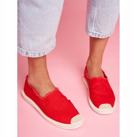 PS1 Dámské espadrilky Red Flaure červený 2