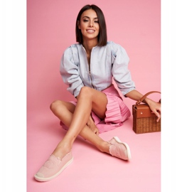 PS1 Dámské espadrilky v růžové barvě růžový 1