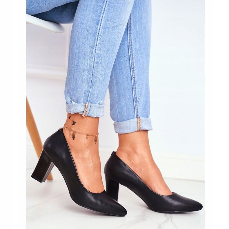 Dámské lodičky Sergio Leone PB403 Black Herline černá 1