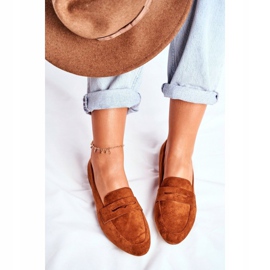 Dámské mokasíny semišové Sergio Leone MK734 Camel Nebbi hnědý 1