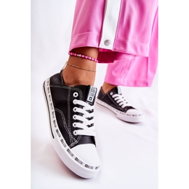 Dámské tenisky Big Star Openwork Black FF274023 černá 2