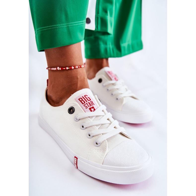 Dámské tenisky Big Star White FF274087 bílý 2