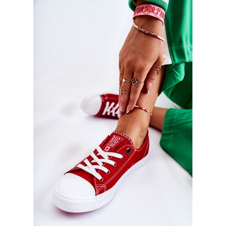 Dámské tenisky Big Star Red FF274089 červené 2