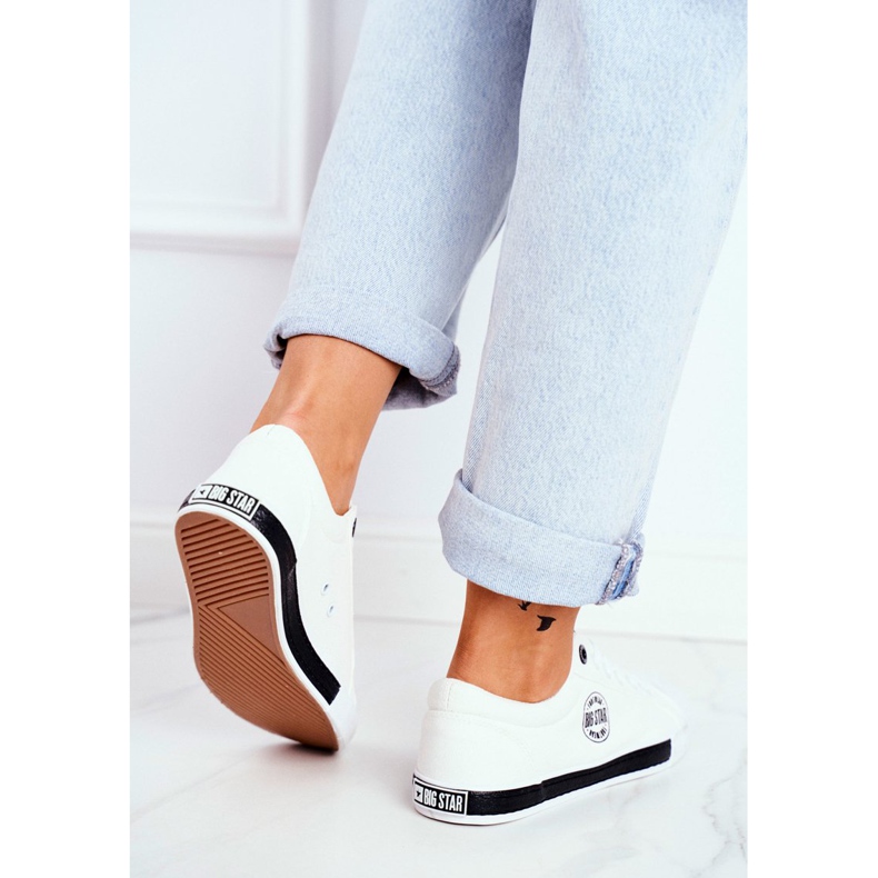 Dámské tenisky Big Star White FF274228 bílý 2