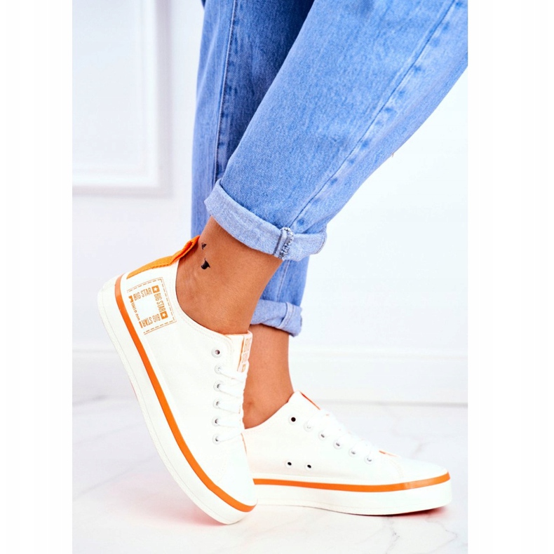 Dámské tenisky Big Star White FF274A065 bílý 2