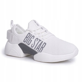 Dámské sportovní boty Big Star White FF274282 bílý 1