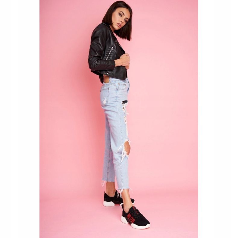 Dámské sportovní boty Big Star černé FF274278 černá 1 Dámské sportovní boty Big Star černé FF274278 černá 1