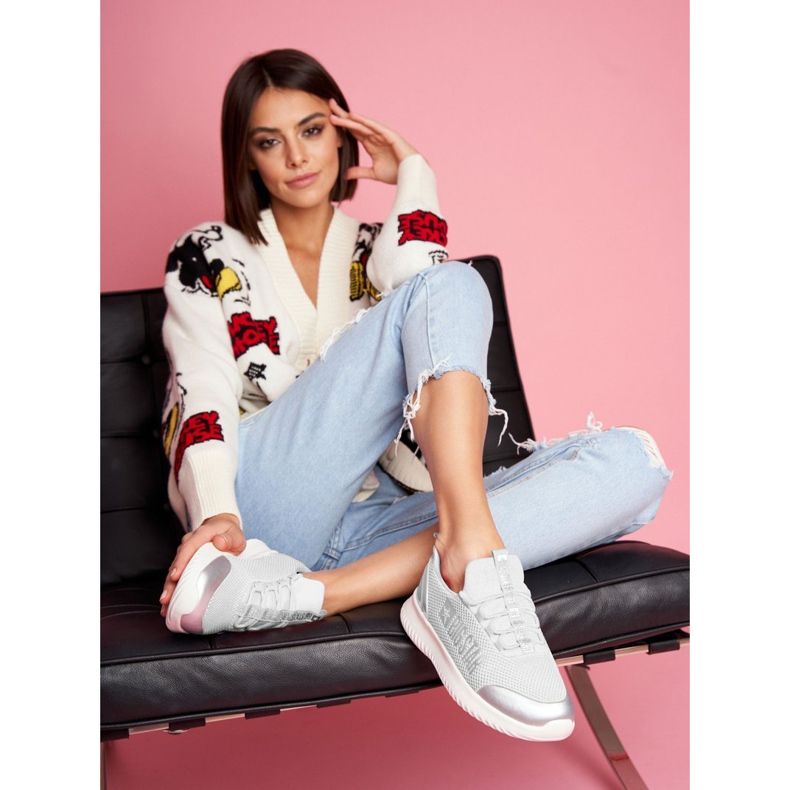 Dámské sportovní boty Big Star White FF274A410 bílý 1