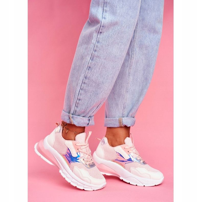 PS1 Dámská sportovní obuv Růžová Sportivo růžový 2