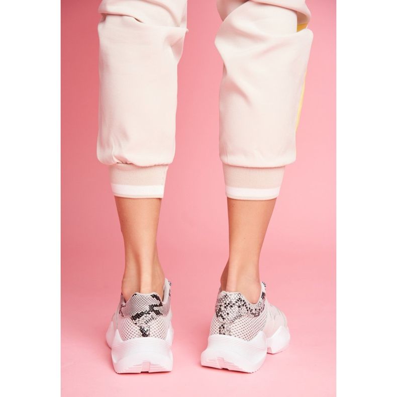 PS1 Dámské sportovní boty Snake Grey Giselle šedá 1