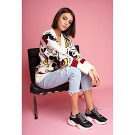 PS1 Dámské sportovní boty Snake Black Giselle černý 2
