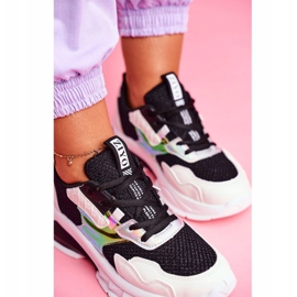 PS1 Dámské sportovní boty černé Sportivo černá 1