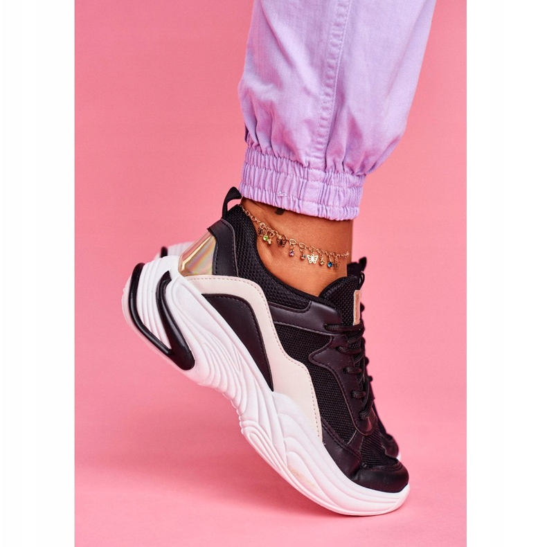 SEA Dámské sportovní boty Barevné černé pinzety bílý černá vícebarevný 2