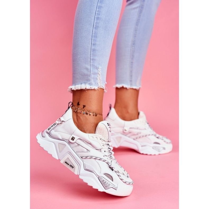 Dámské sportovní boty Big Star od Daniel Lopez White FF274A529 bílý 1