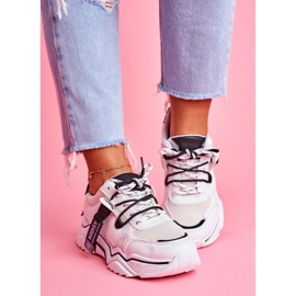 BUGO Dámské sportovní boty bílé Elenis bílý černá 1