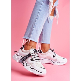 BUGO Dámské sportovní boty bílé Elenis bílý černá 2