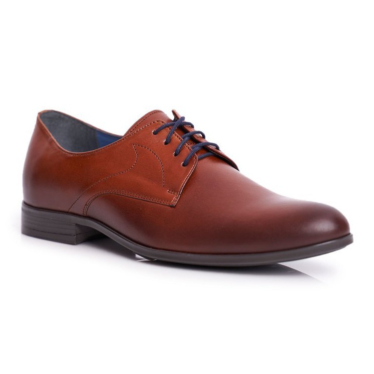 Pánská obuv Brogues Casual Nikopol Leather Brown 1735 BC40 hnědý 1
