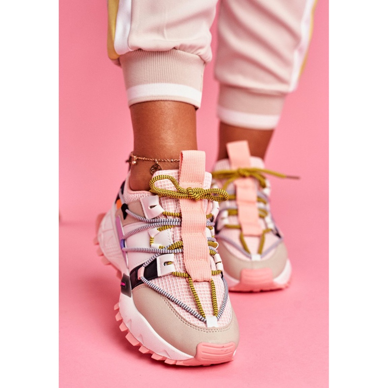 SEA Dámské sportovní boty Pink LA91 Be One růžový vícebarevný 2