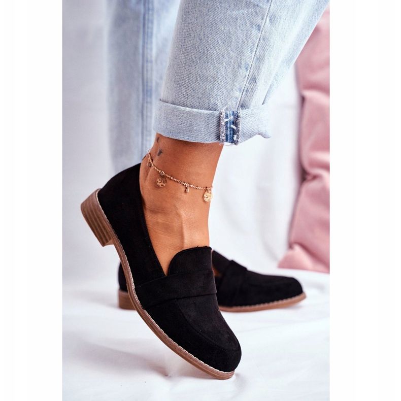 Dámské černé semišové boty Cintra černý 2