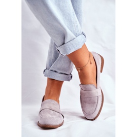 SEA Dámský brogues semiš šedá Cintra 2