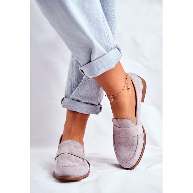 SEA Dámský brogues semiš šedá Cintra 2