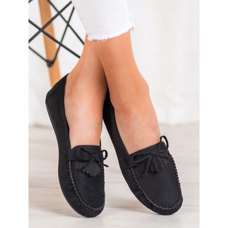 Diamantique Klasické mokasíny černá 2
