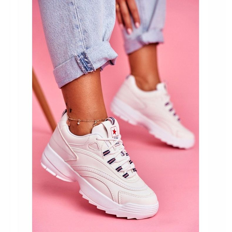 EVE Dámské sportovní boty bílé Boston bílý 1