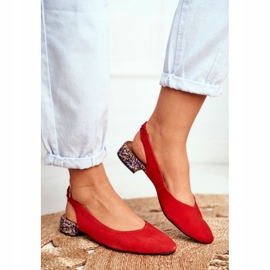 Dámské kožené nazouvací lodičky Maciejka Miami Red 04482-08 červené 1 Dámské kožené nazouvací lodičky Maciejka Miami Red 04482-08 červené 1