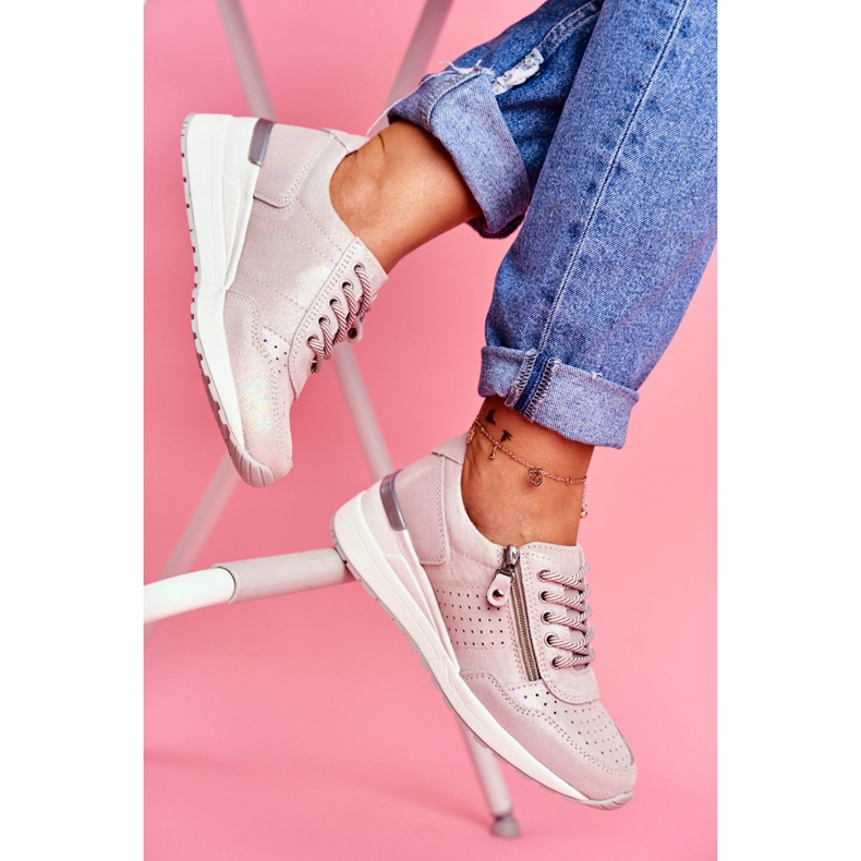 Vinceza Dámské sportovní boty Tenisky béžové FT20-8675 Better Way béžový 2