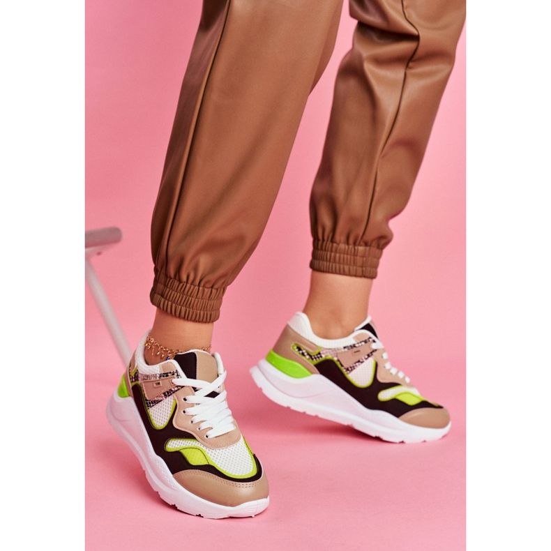 PS1 Dámské sportovní boty Tenisky White Freak bílý hnědý vícebarevný 2 PS1 Dámské sportovní boty Tenisky White Freak bílý hnědý vícebarevný 2